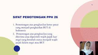 mengenai pajak penghasilan pasal 26