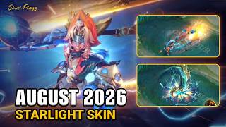 Download lagu AUGUST 2026 STARLIGHT SKIN Gameplay & Skill Effects | August 2026 Starlight Skin