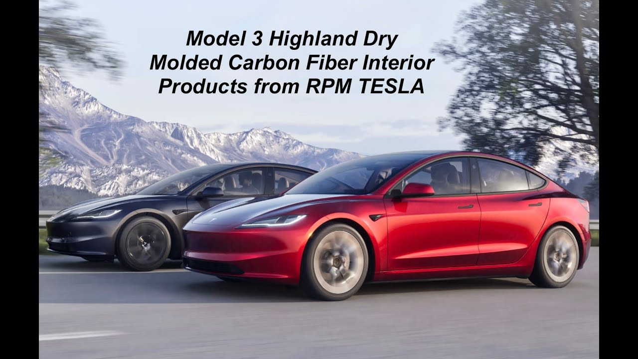 Bavettes avant pour Tesla Model 3 2024+ Highland