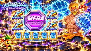 Fibzy บินไม่พัก x1 : 5 หมัดมาทีเดียวรู้เรื่องงงงง 😱✊ !! FIST OF DESTRUCTION