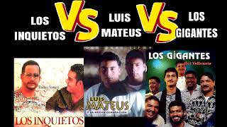 ♧Los Inquietos-Luis Mateus-Los Gigantes/parte 2/Mano a mano/exitos vallenatos