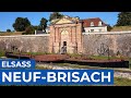 Neufbrisach  immense ville fortifie  alsace  la france