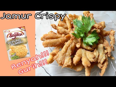 Cara Goreng Jamur Tepung Sajiku