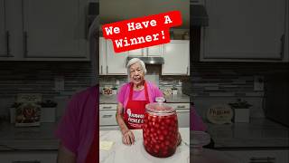 And the winner is Scrappycat4620. There were 294 wrinkly radishes in the jar. Mahalo everyone.......