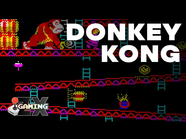 JUMPING OVER BARRELS IN 'DONKEY KONG' | LOAD ZX Gaming - YouTube