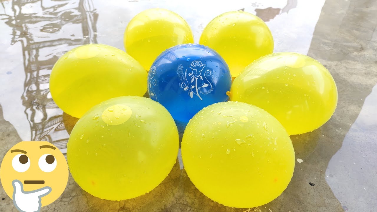 Relaxing water balloons pop video !! Episode - 200 !!