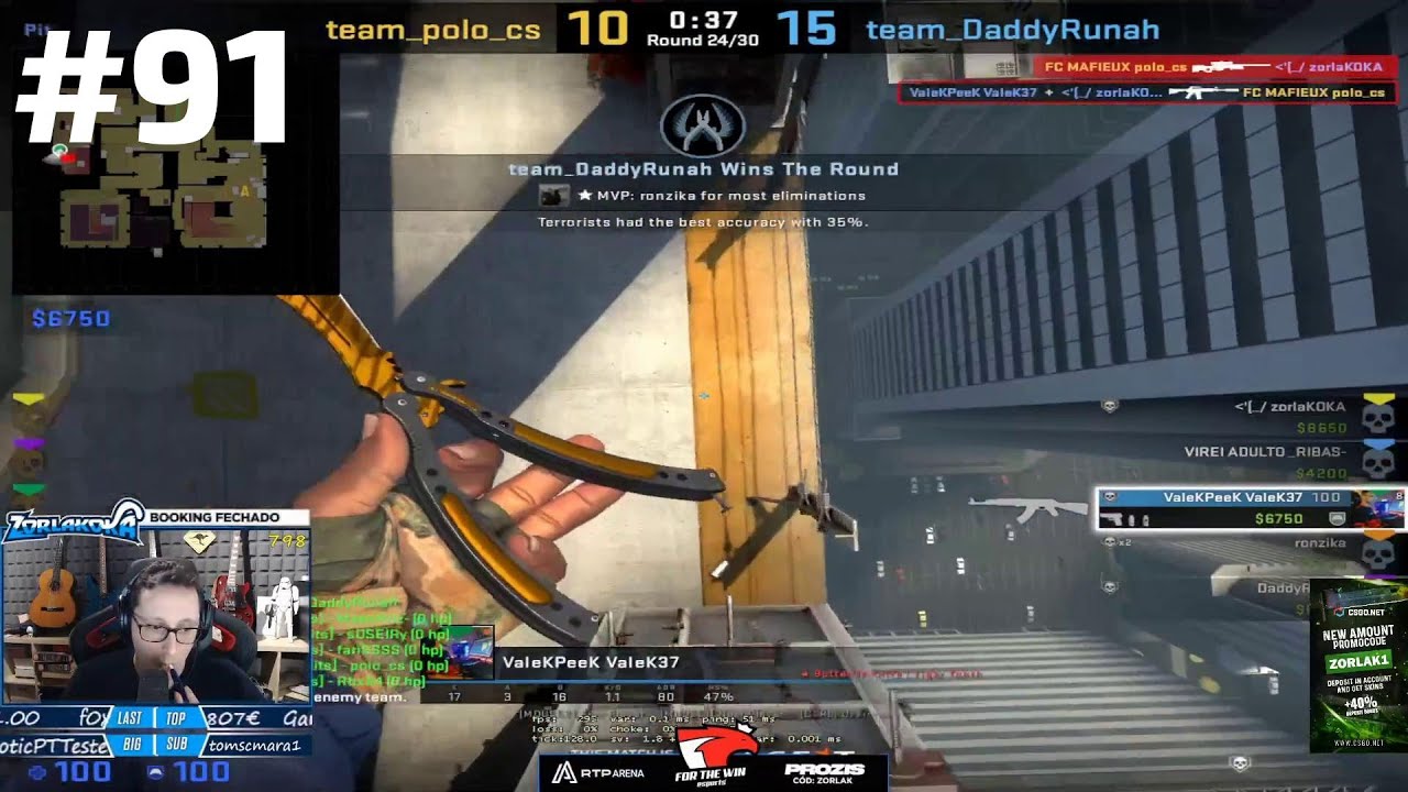 ZorlaK | MELHORES MOMENTOS #91