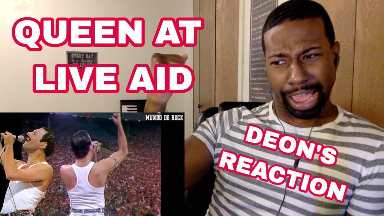 QUEEN REACTION Deon’s First Time Watching Queen at Live Aid YouTube