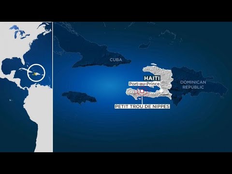 Videó: Erős földrengés Haitin