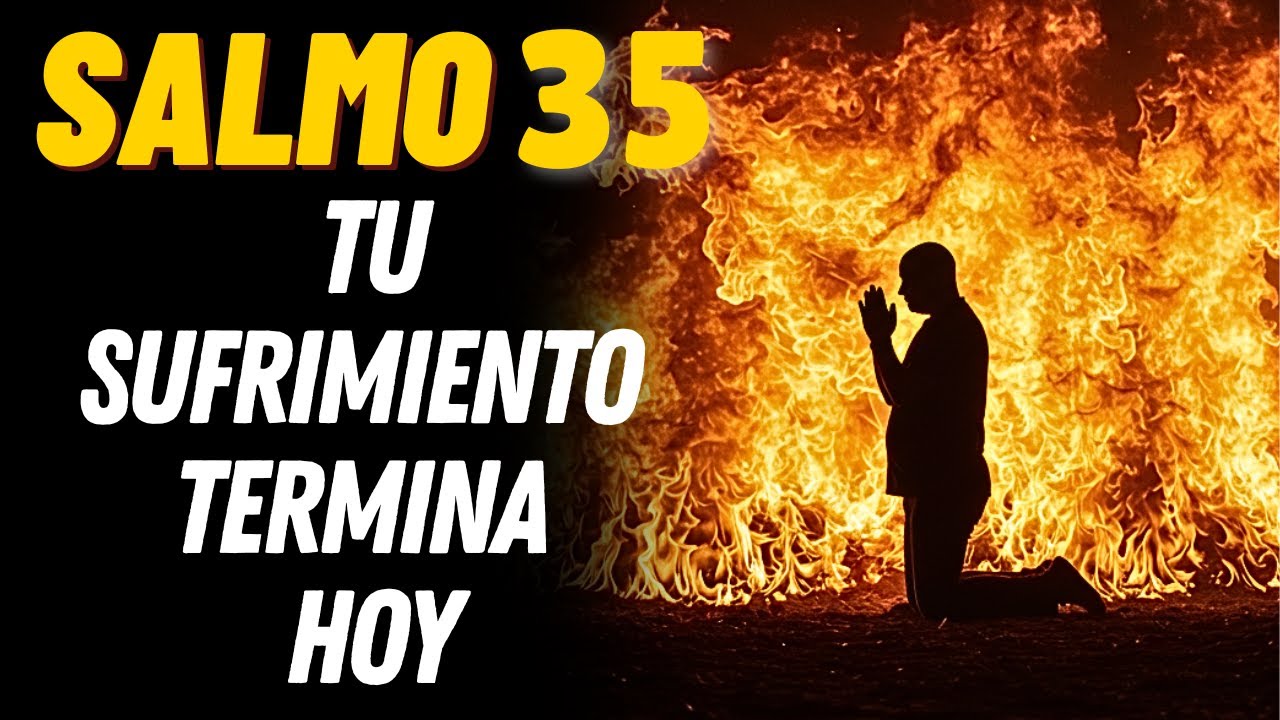 🔥 SALMO 35: DESTRUYE Enemigos Ocultos, Anula Maldiciones y Rompe Miseria AHORA MISMO