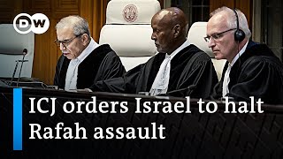 ICJ orders Israel to halt its offensive in Rafah. To what consequences? | DW News