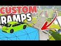 MAKE YOUR OWN RAMP! WORLD FIRST ADJUSTABLE RAMP IN BEAMNG! - BeamNG Drive Adjustable Ramp Mod