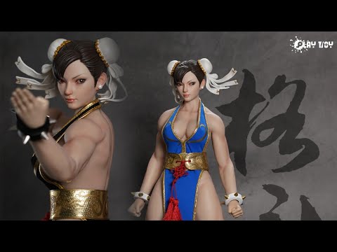 Preview - Chun Li action figure version 2.0 - Playtoy 1:6 scale