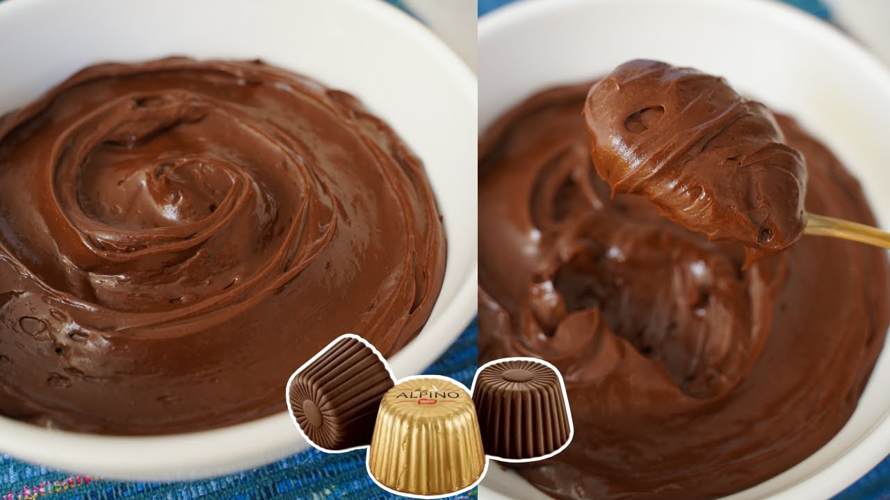 NĀO PRECISA IR AO FOGO | RECHEIO CREME DE ALPINO PARA RECHEAR BOLOS E TORTAS