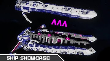 The Nexxus WAR Ship | Battleship (Space Engineers) Ship Showcase #00