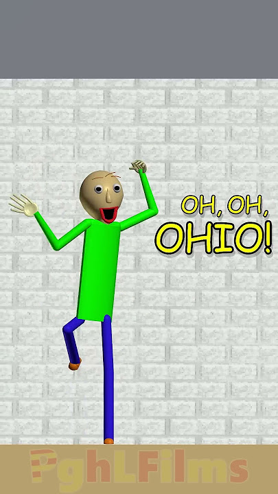 Oh, oh, Ohio! Vs. Oh, oh, oh hi there! (Baldi You're Mine) #baldisbasics #pghlfilms #art #animation