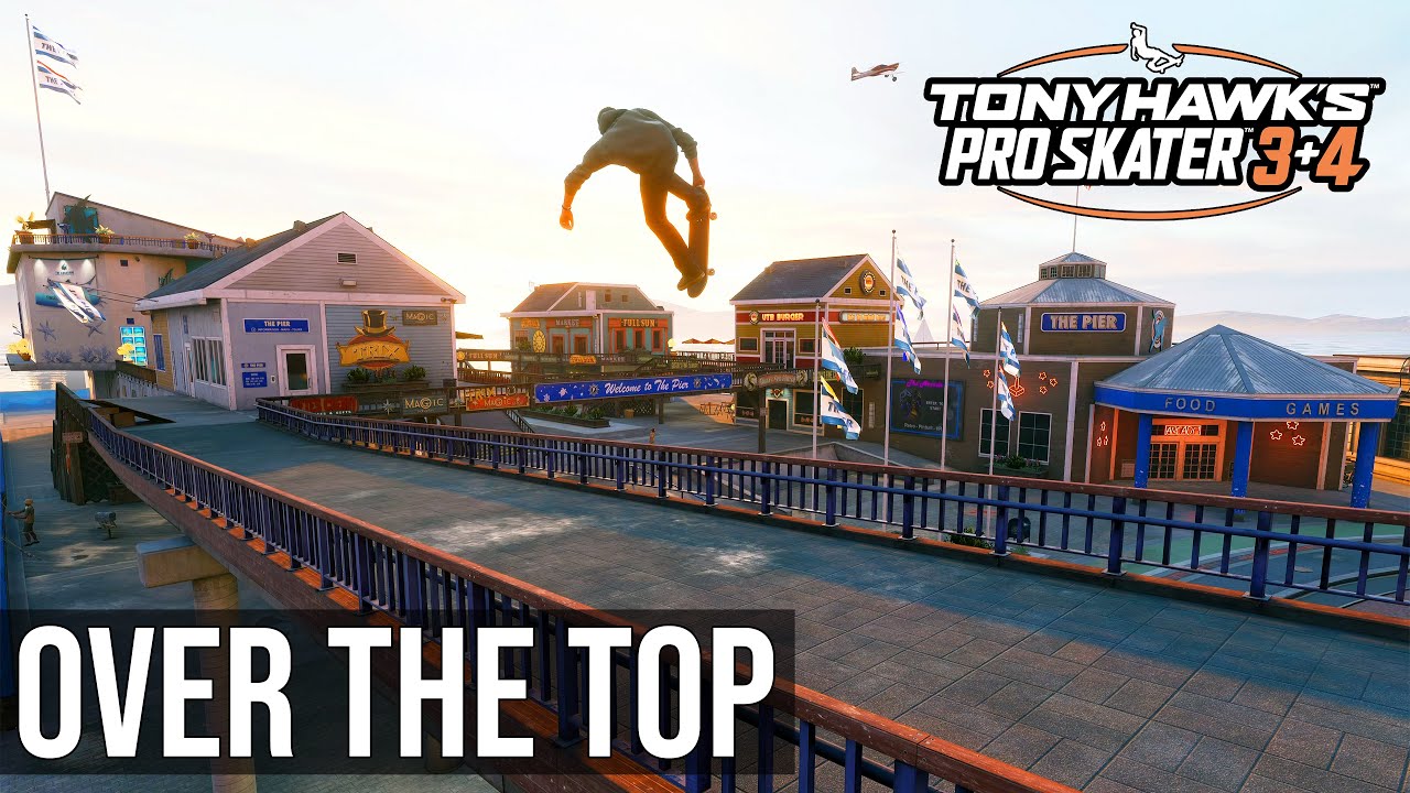 Tony Hawk's Pro Skater 3+4 - THPS 3+4 - Over The Top Challenge (Got There San Francisco)