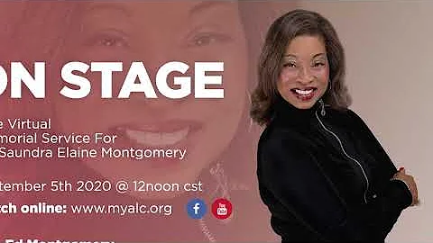 Memorial Service For Dr. Saundra Montgomery
