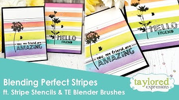 Blending Perfect Stripes (Made Easy!)