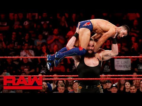 Braun Strowman & Finn Bálor vs. Kevin Owens & "Constable" Baron Corbin: Raw, June 18, 2018