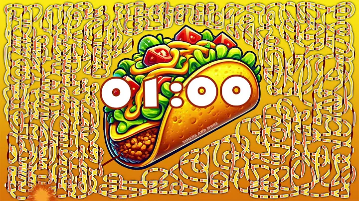 1 Minute taco 🌮 bomb 💣 timer