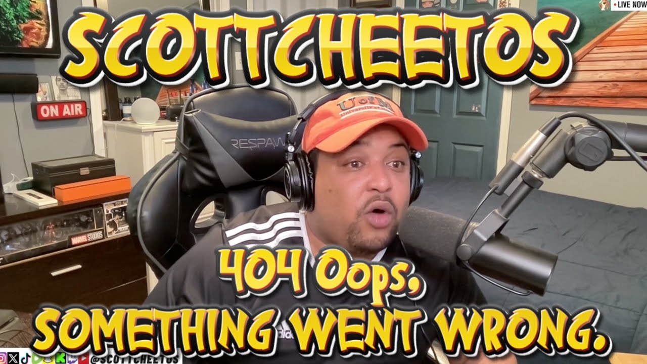 ScottCheetos: 404 Oops, Something went Wrong. 