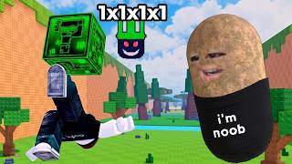 เตะจนเป็น Lucky Block 1x1x1x1 Virus ให้เงินเยอะมาก Roblox Kick A Lucky Block screenshot 1