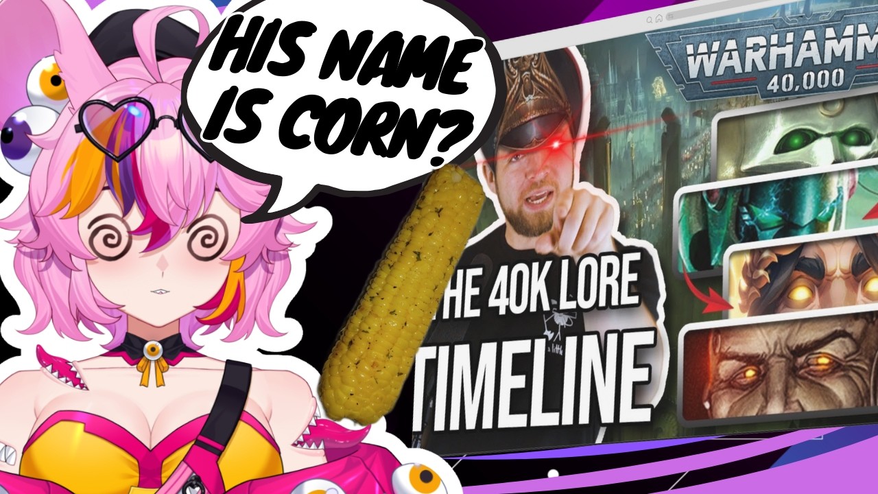 Arisa Reacts to Warhammer 40k's Timeline from Bricky!