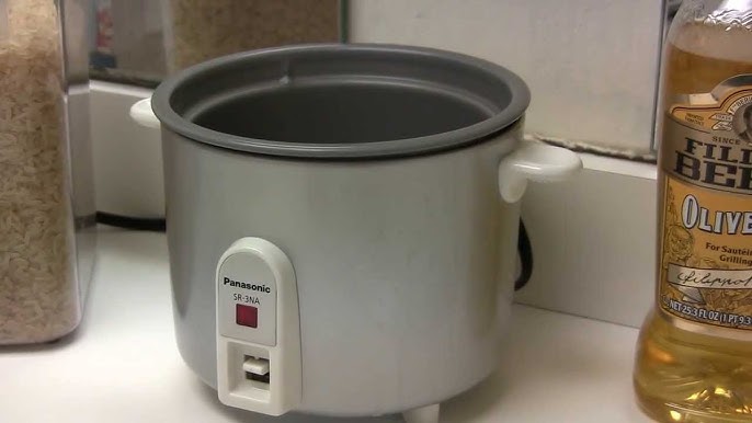 Panasonic Rice Cooker Review -- Model# SR-3NA 