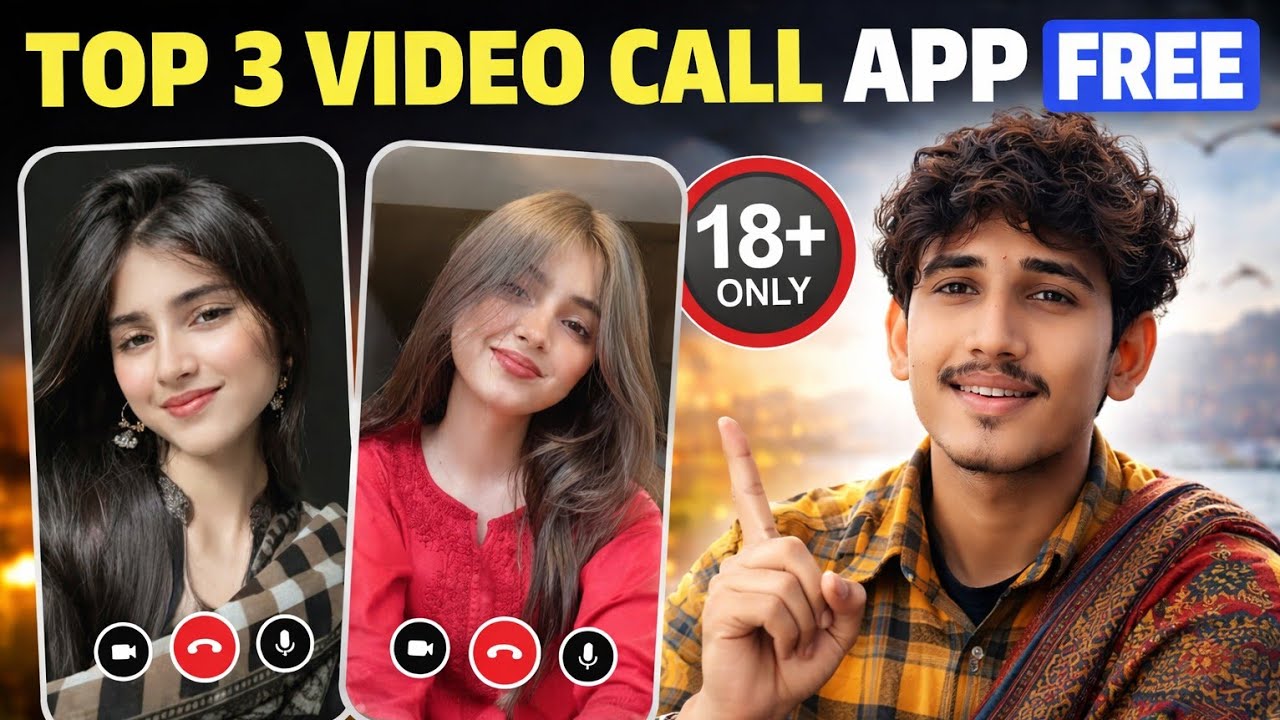 Top 3 free video call apps | video call app 2026 | free video call apps | top video call apps  2026