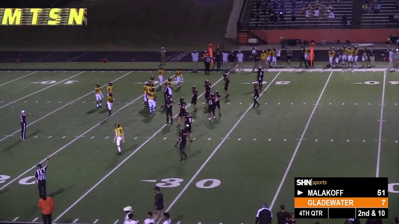 High School Football Malakoff Tigers vs Gladewater Bears 9/15/2023