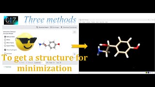How to get a structure for minimization Let's check three methods to do it!