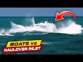 CAPTAIN ERROR AND BOAT GOES UNDER!! | Boats vs Haulover Inlet