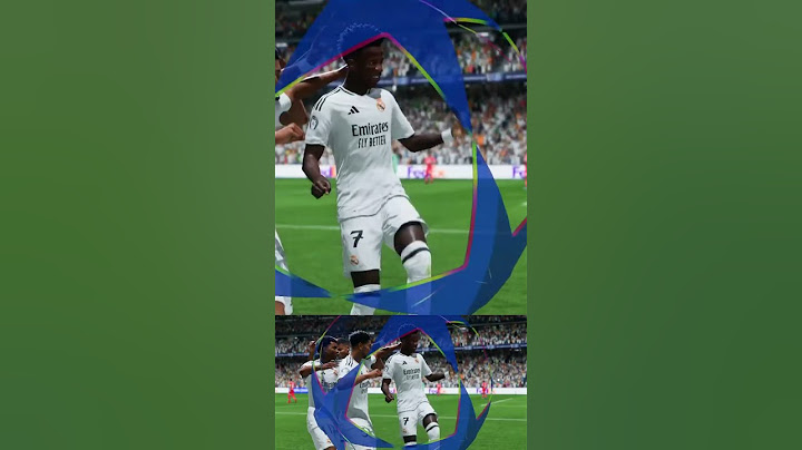 UEFA Real Madrid Vinicius jr goal | RMA VS VFB  #realmadrid #fifa #football #fc25