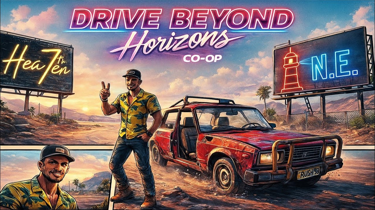 УЕХАЛИ ЗА ГОРИЗОНТ - Drive Beyond Horizons # 1 (co-op)