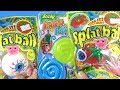 Niloya Heidi Caillou Splat Ball ve Stretch Rope açıyor stres attıran oyuncaklarla yumurta challenge