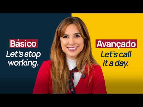 10 expressões para SAIR DO BÁSICO no inglês (Idioms avançados)