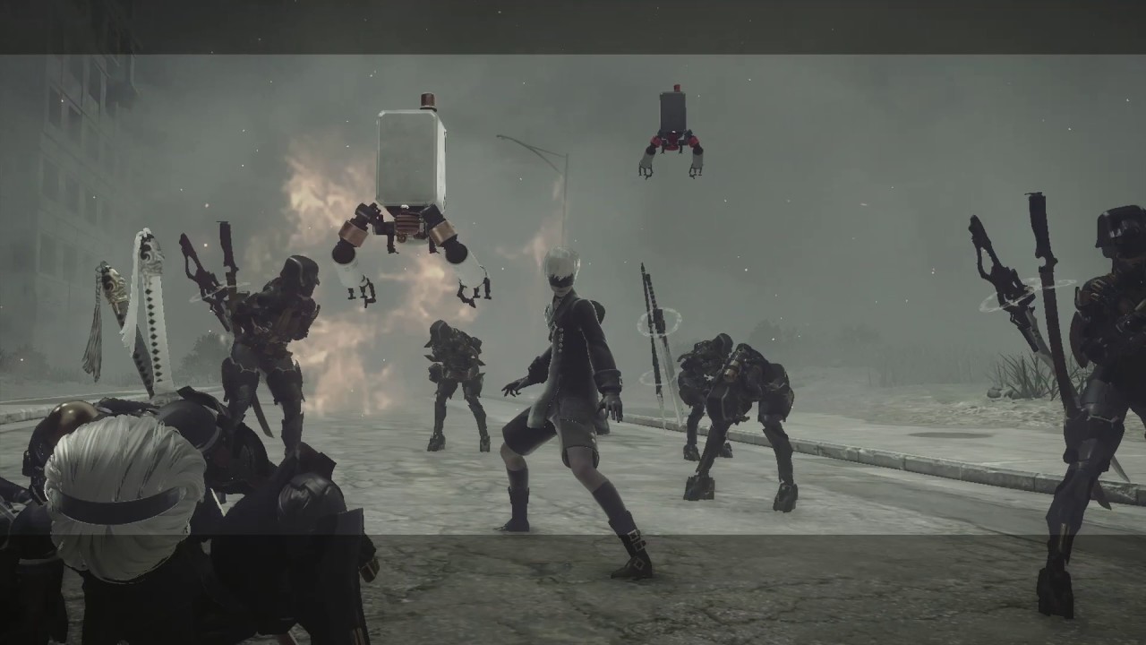 Nier Automata 【ニーアオートマタ】 All Ending - Ending O just y[O]u and me