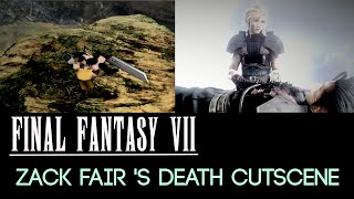 [HD] FINAL FANTASY VII: Zack Fairs Death Cutscene