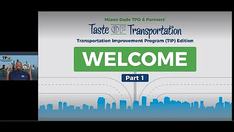 Taste of Transportation Special Edition: Transportation Improvement Program (TIP) Part 1
