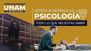 Carrera Psicología | Licenciatura Oferta Académica UNAM