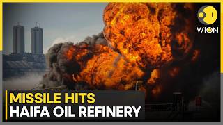 Israel-Iran War Iranian Strikes Damage Bazan Oil Refinery In Israels Haifa Wion News