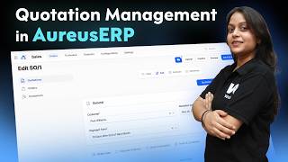 How to Manage Quotation in Aureus ERP