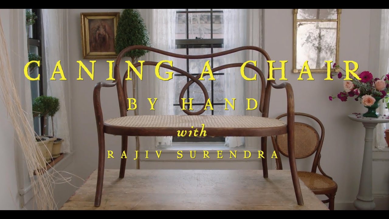 Caning A Chair with Rajiv Surendra