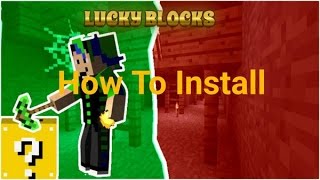How To Install The Lucky Block Race Map/Mod (Minecraft PE) screenshot 5