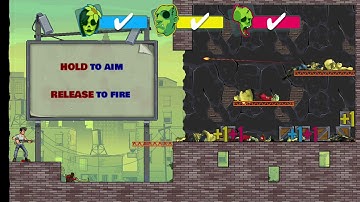 Stupid Zombies 3 | level 1 - Gameplay