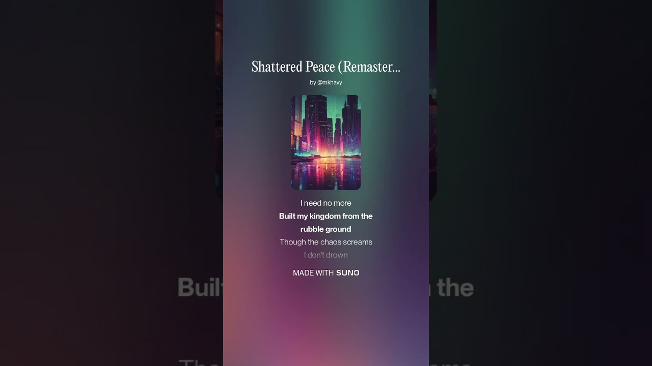 Shattered Peace Remastered