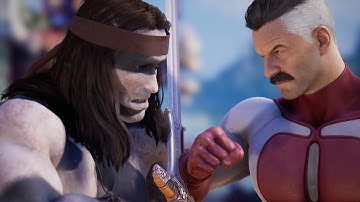 Mortal Kombat 1 Conan vs Omni-Man (Hardest)(Requested)