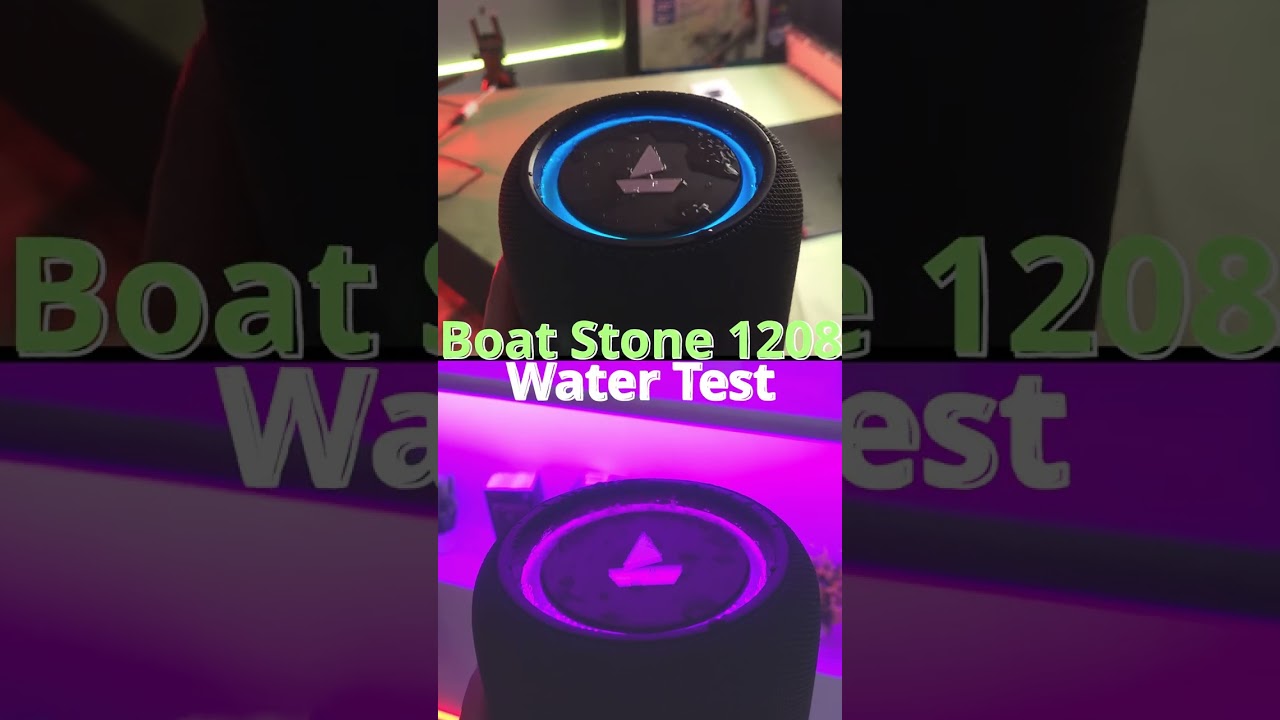 Boat Stone 1208 / 1200 Water Test