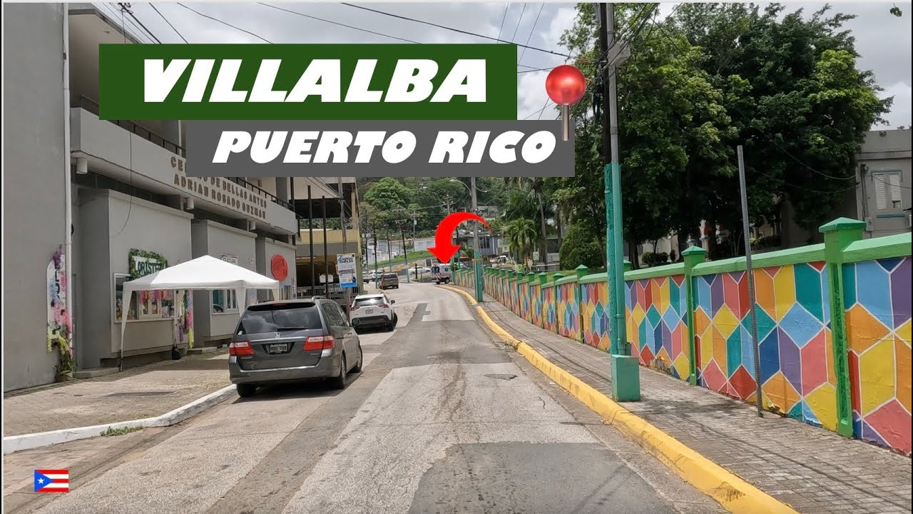 🚙 DRIVING AROUND VILLALBA PUERTO RICO 4K🇵🇷